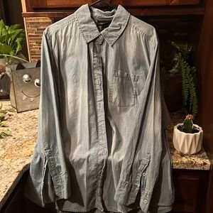 Lane Bryant Denim Shirt new without tags.